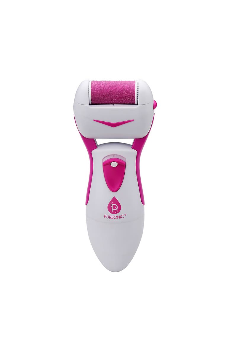Foot Spa, Callus Remover & Foot Smoother, Alternate, color, Pink