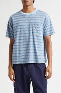 Bode Lyric Stripe Pocket T-Shirt
