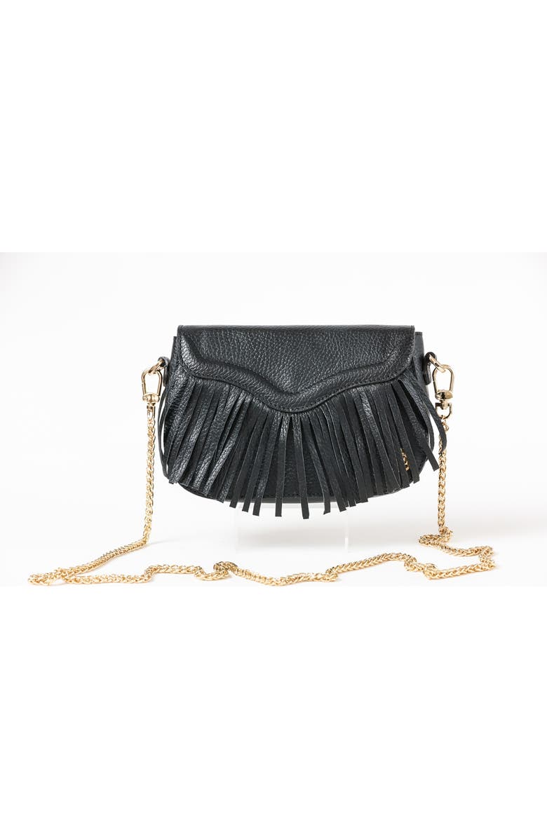 EVA INNOCENTI Maria Mini Crossbody Bag, Main, color, Black