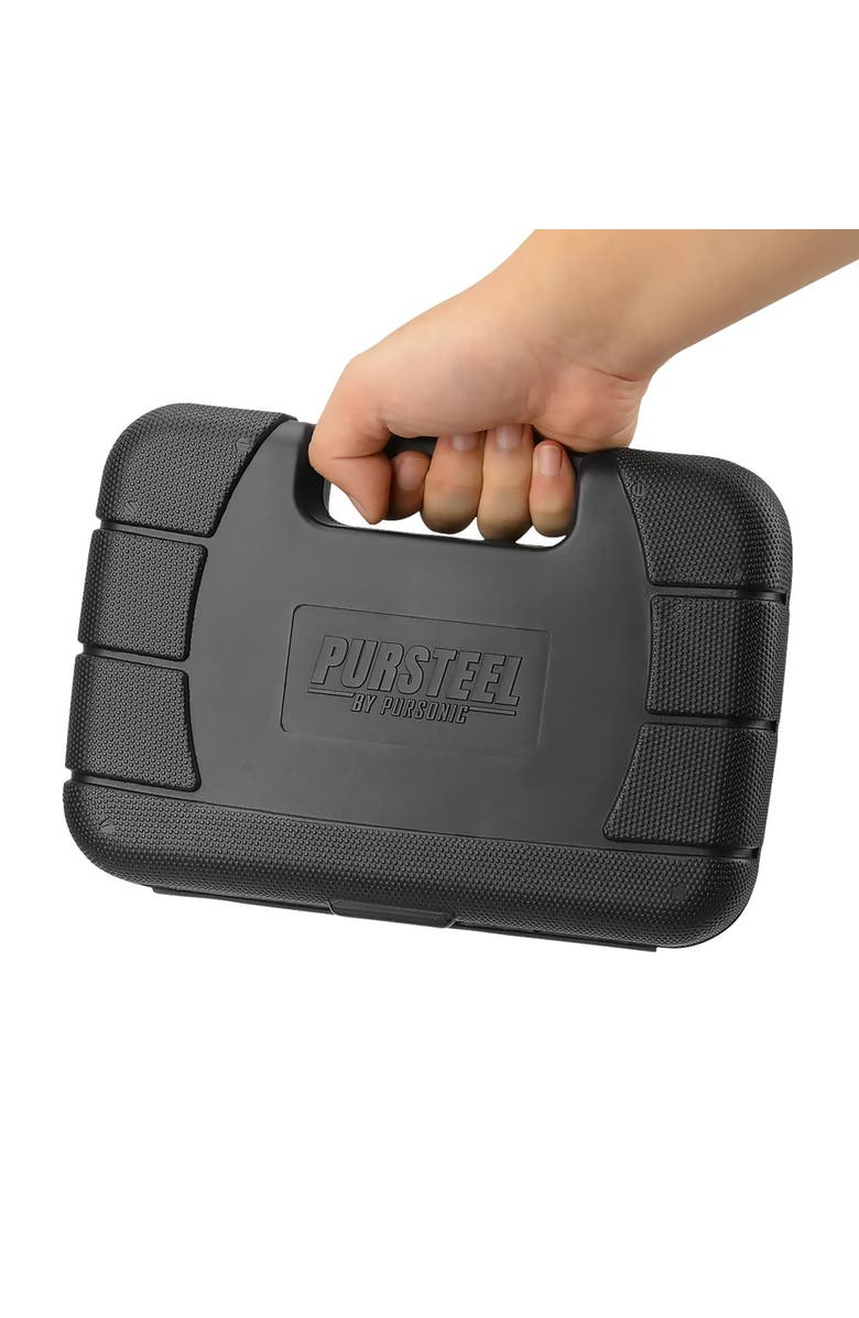 PURSONIC Handy Solutions 9-Piece Household Tool Kit, Alternate, color, Black