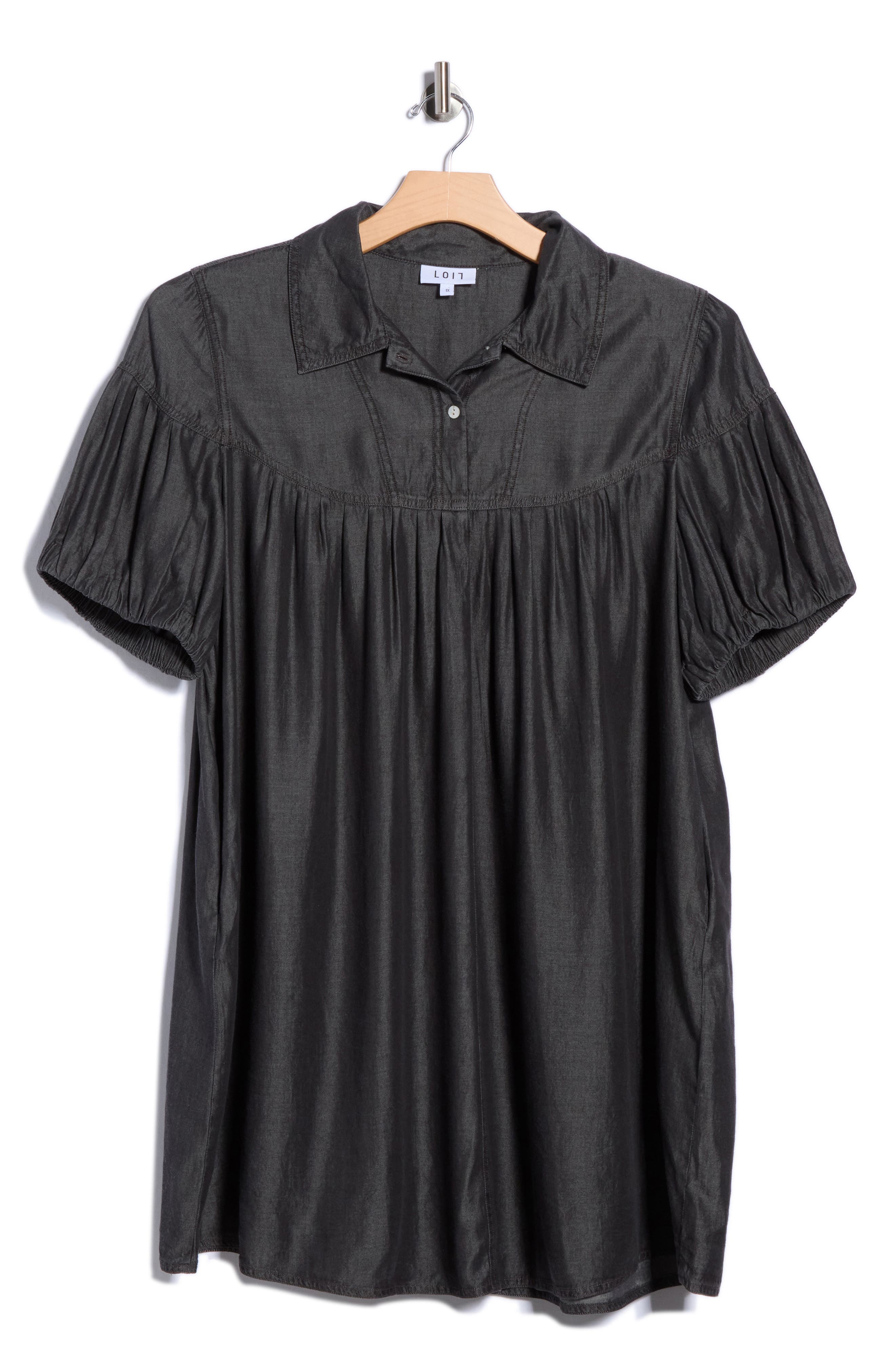 Tencel Trapeze Dress