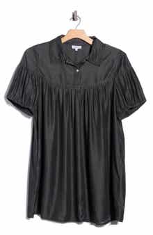 Tencel Trapeze Dress