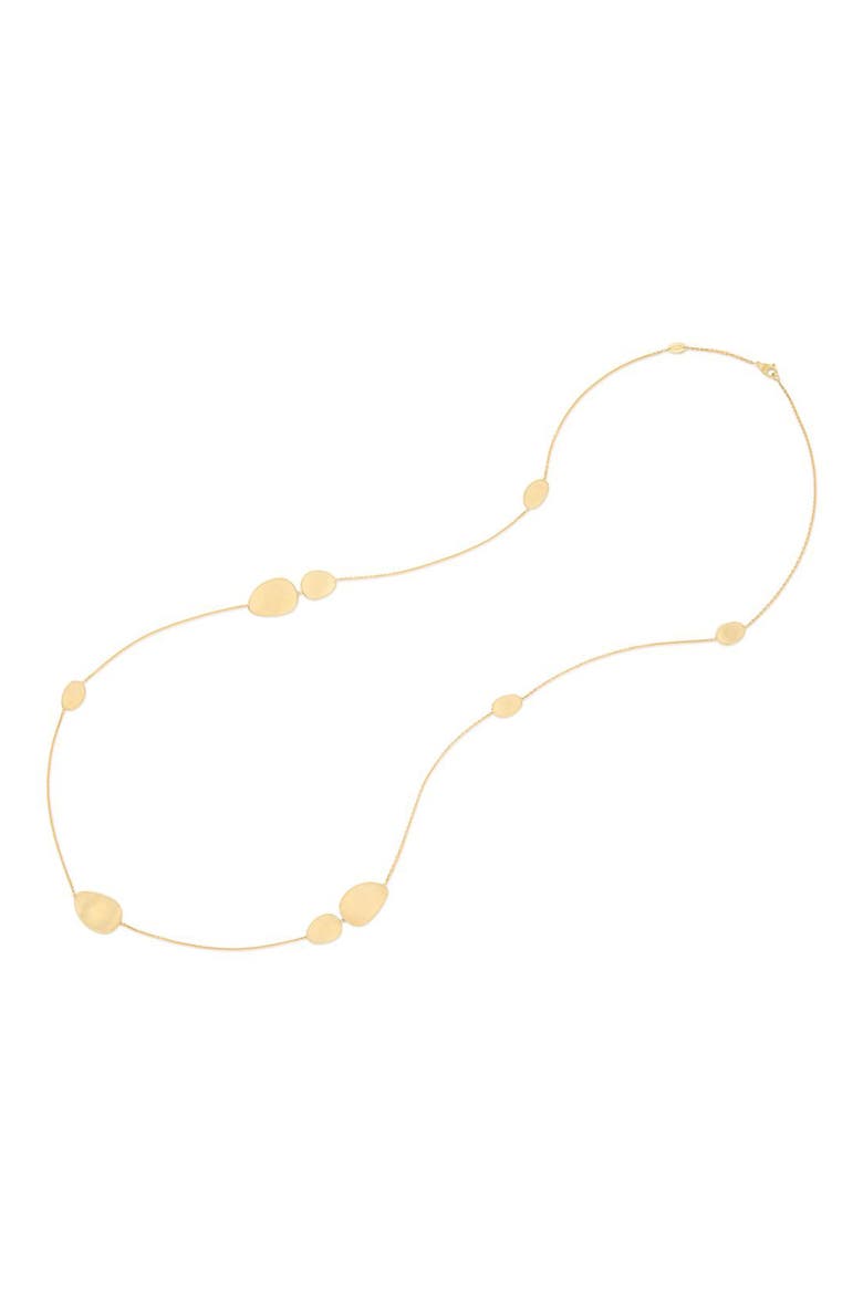 Lunaria Long Necklace, Main, color, 18K GOLD