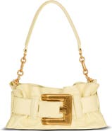 Balmain Mini Anthem Shoulder bag in calfskin leather