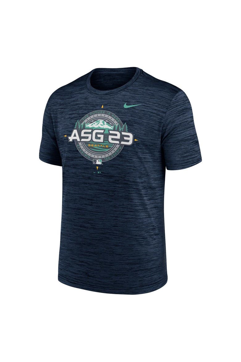 Men's Nike  Navy 2023 MLB All-Star Game Compass Velocity Performance T-Shirt, Alternate, color, Navy