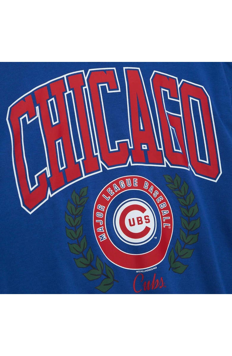 Mitchell & Ness Women's Mitchell & Ness Royal Chicago Cubs Logo Lt 2.0 Pullover Sweatshirt, Alternate, color, 
