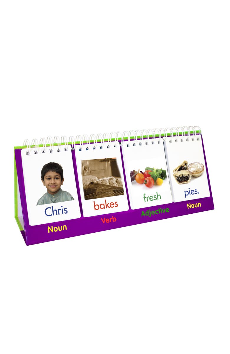 Junior Learning Sentence Flips Doublesided Flip Stand, Alternate, color, Multicolored