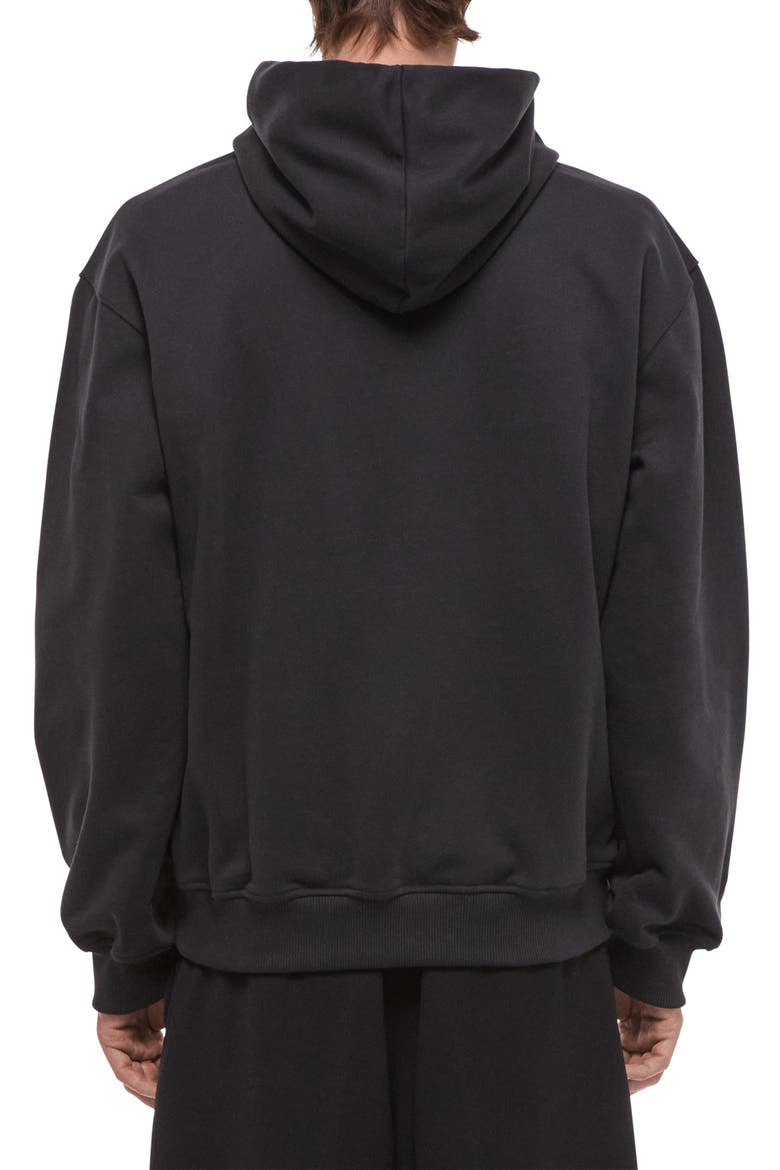 Graphic Plaid Check Logo Hoodie, Alternate, color, VINTAGE BLACK