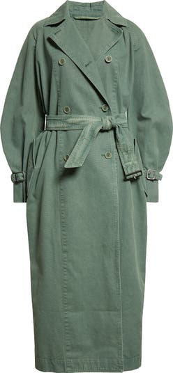 コート Max Mara LANDA - Cotton canvas mackintosh Max Mara Corfu Cotton Canvas Belted Trench Coat | Nordstrom