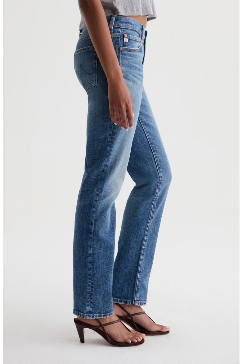 Sandra Low Rise Slim Straight Leg Jeans, Alternate, color, 10 YEARS MACHIA