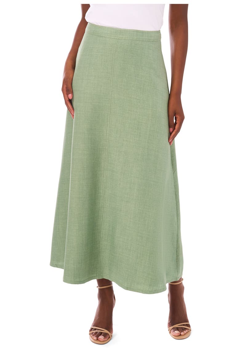 A-Line Maxi Skirt, Main, color, EUCALYPTUS