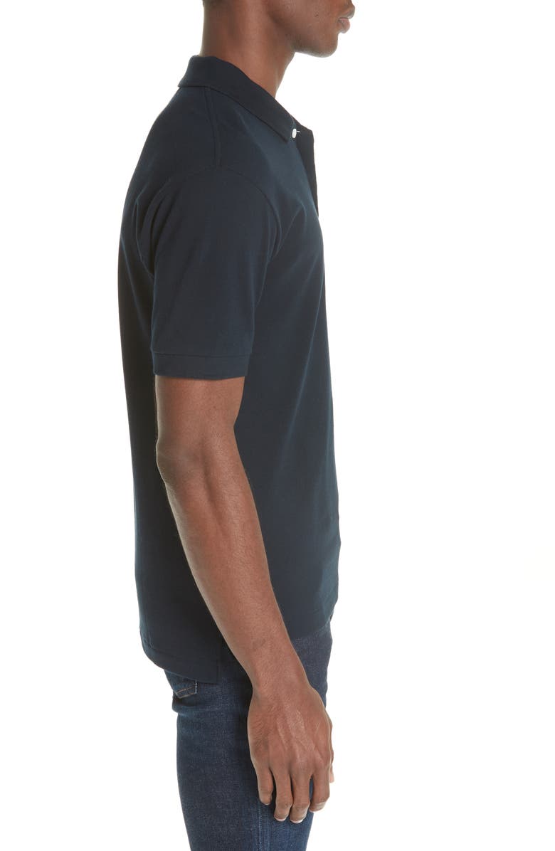 Comme des Garçons PLAY Cotton Piqué Polo, Alternate, color,