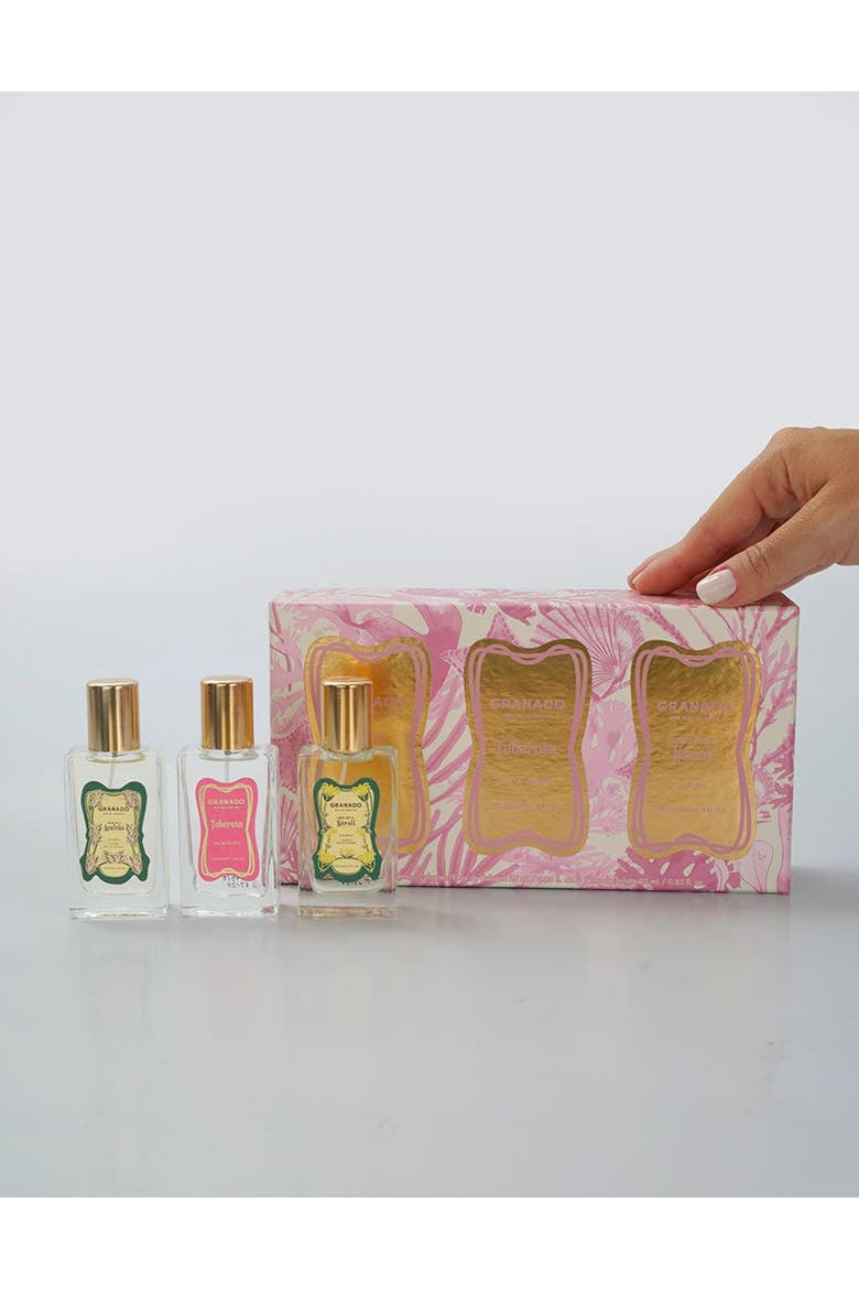Perfumery Trio - Tuberosa, Limão Taiti & Néroli, Baunilha & Açafrão, Alternate, color, Clear