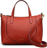 Radley Small Wood Pebbled Leather Satchel