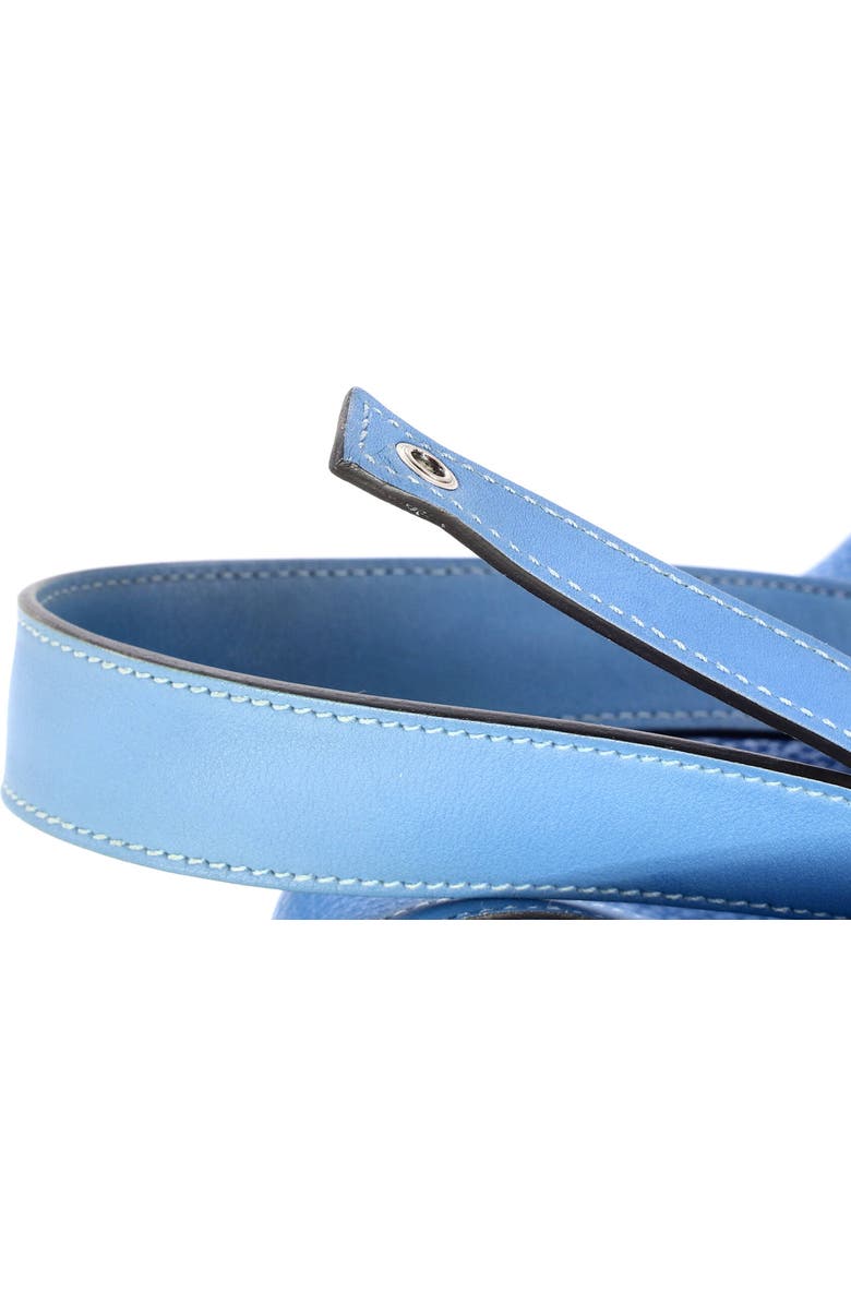 Pre-Owned Hermes Picotin Lock Bag Clemence MM, Alternate, color, Bleu Paradis