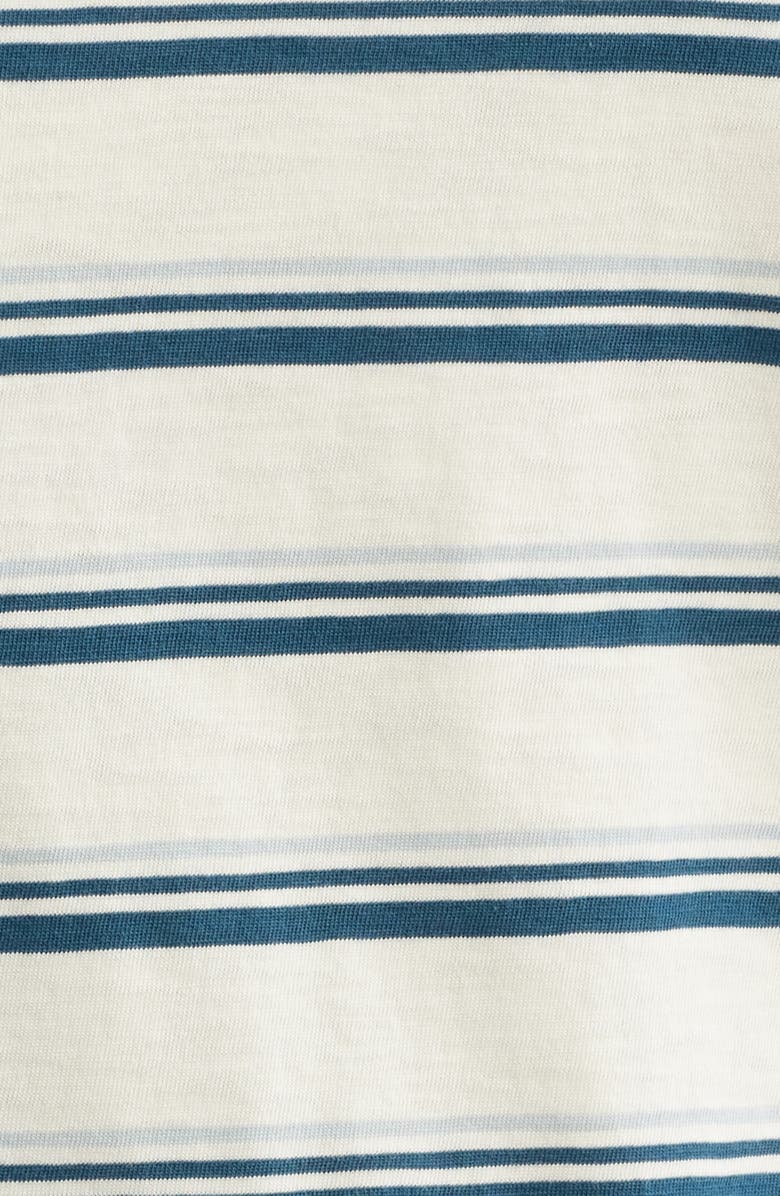 rag & bone The Slub Stripe T-Shirt, Alternate, color, Ivblm
