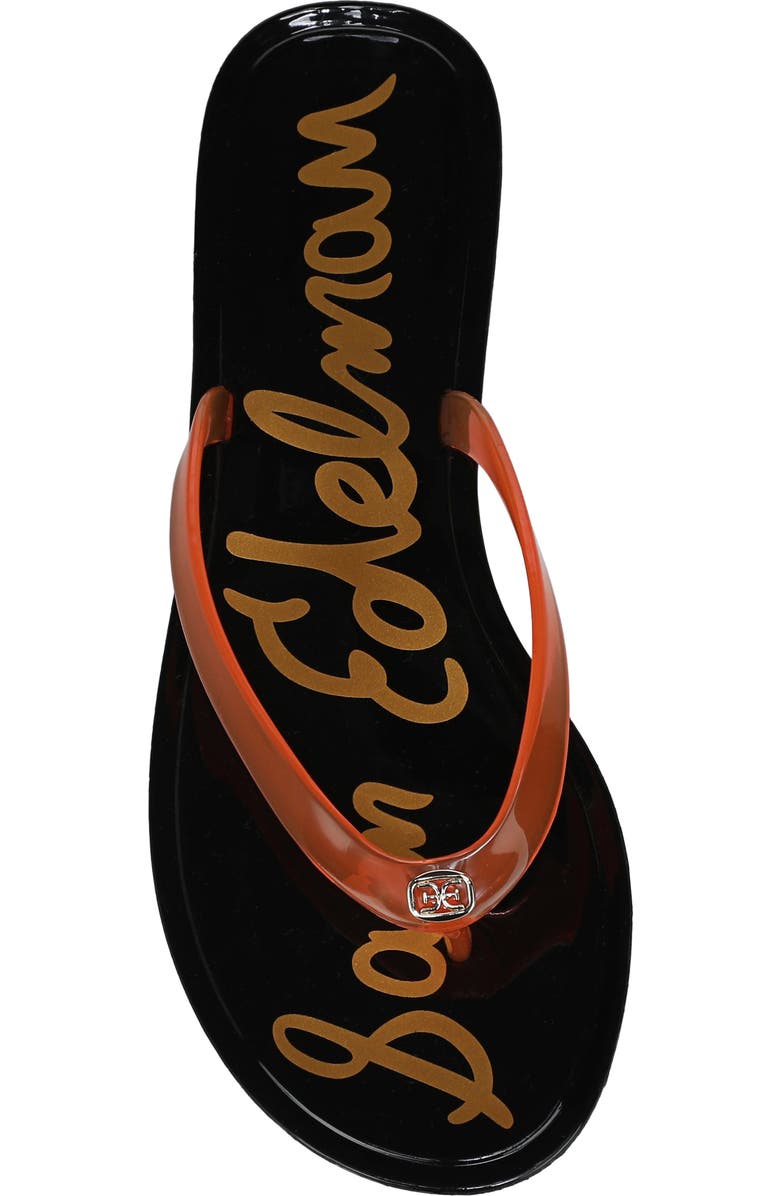 Sam Edelman Dean Flip Flop, Alternate, color, Clear Red