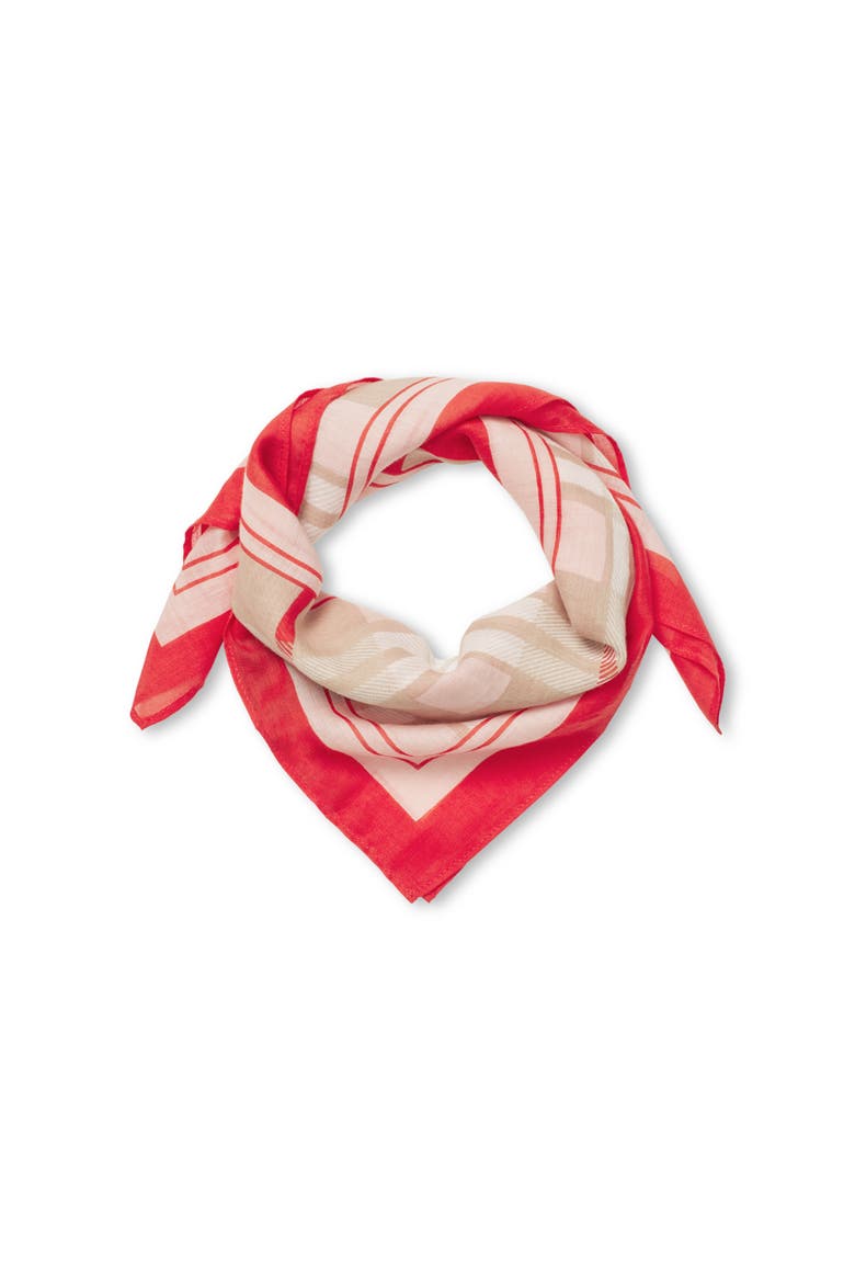 Maazoria Lightweight Square Scarf, Alternate, color, Fuchsia Pink