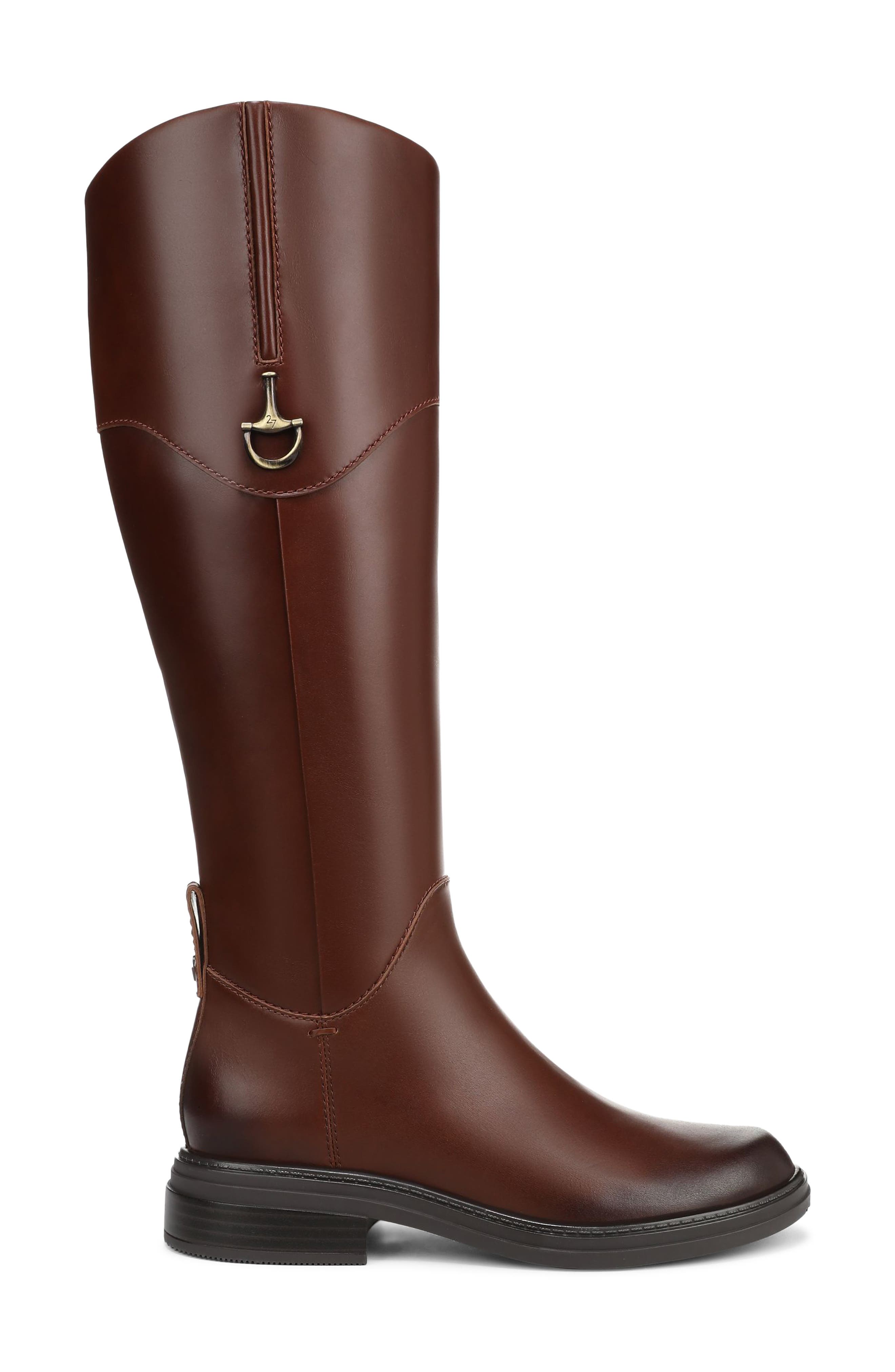 Oslo Knee High Boot, Alternate, color, RICH COGNAC BROWN