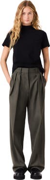 maje T-shirt With Back Zip