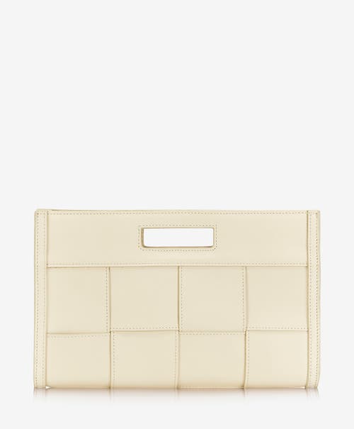 GiGi New York REMY CLUTCH in Ivory 