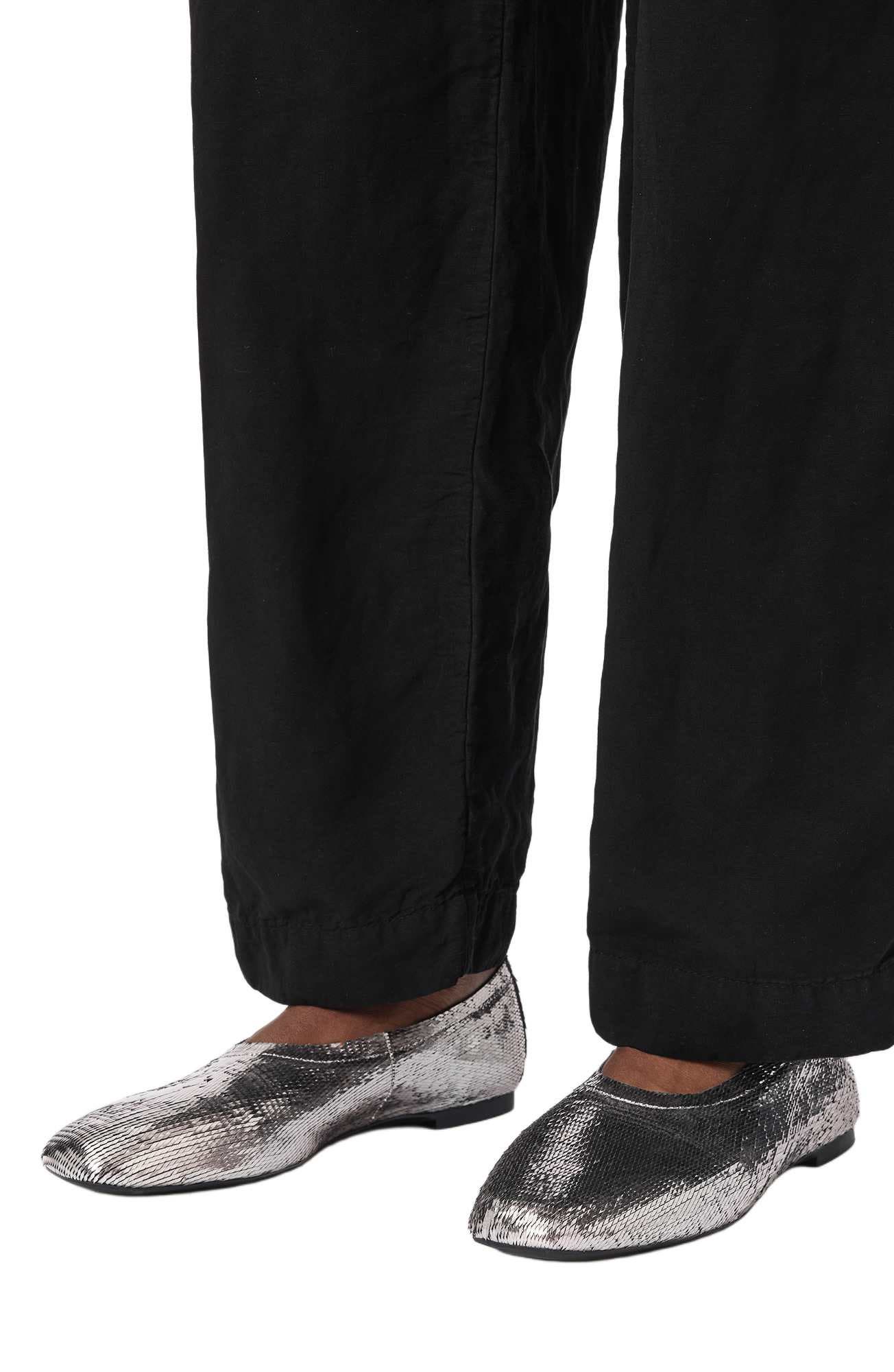 AllSaints Hailee Flat, Alternate, color, Gunmetal Grey