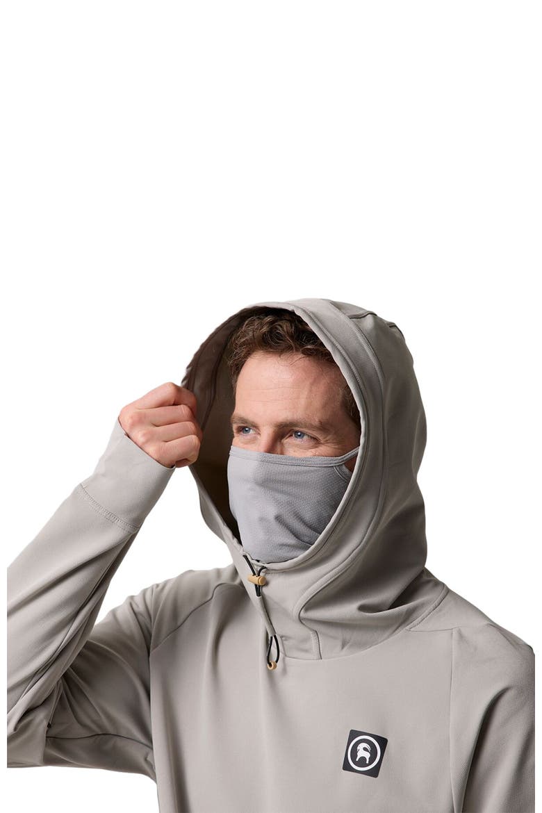 Destination Softshell Fleece Hoodie - Men's, Alternate, color, Goat Gray