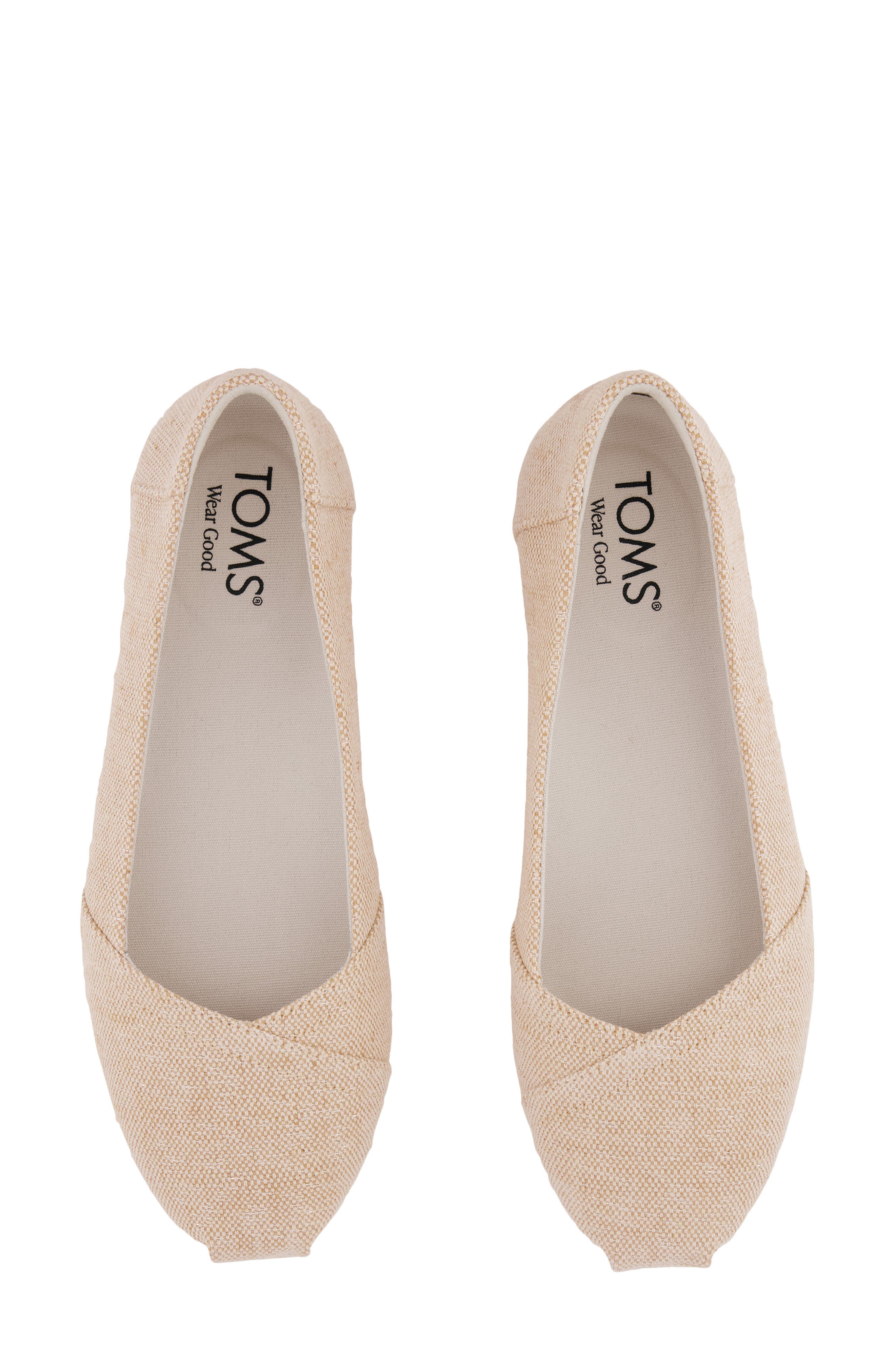 Alpargata Ballet Flat, Alternate, color, GOLD