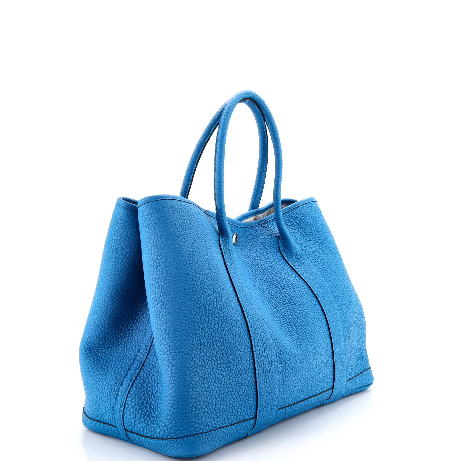 Garden Party Tote Leather 36, Alternate, color, Blue