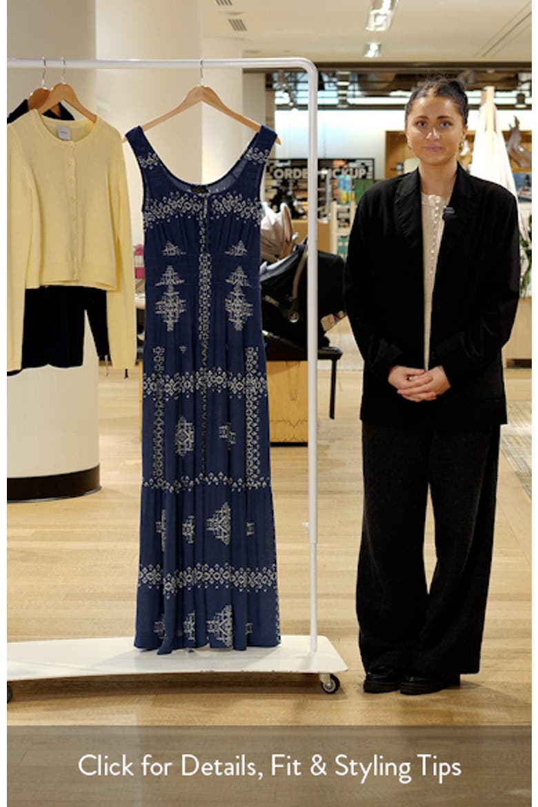 Brooklyn Sleeveless Maxi Dress video