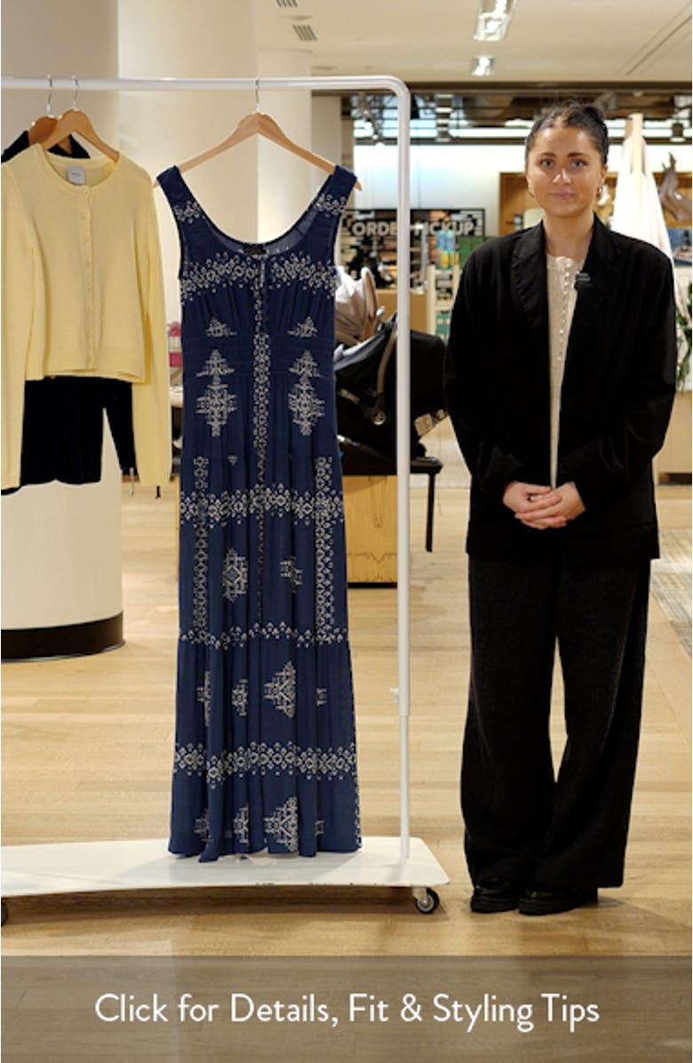 Brooklyn Sleeveless Maxi Dress, sales video thumbnail