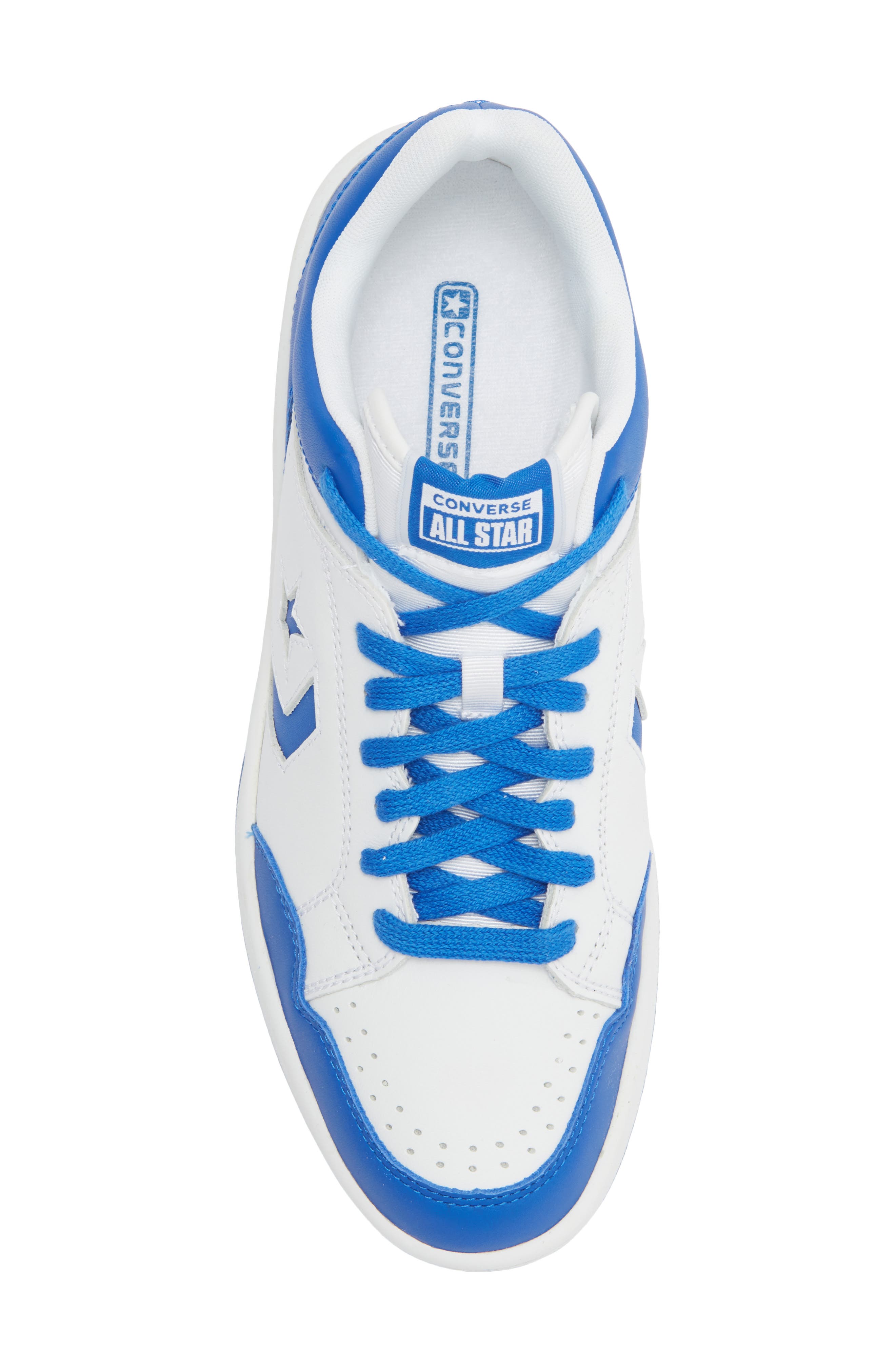 Converse Weapon Oxford Sneaker, Alternate, color, White/ Laser Blue/ White