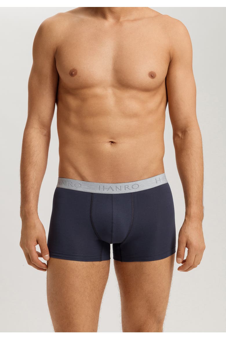 Cotton Essentials 2-Pack Cotton Boxer Briefs, Alternate, color, Barolo / Ombre Blue