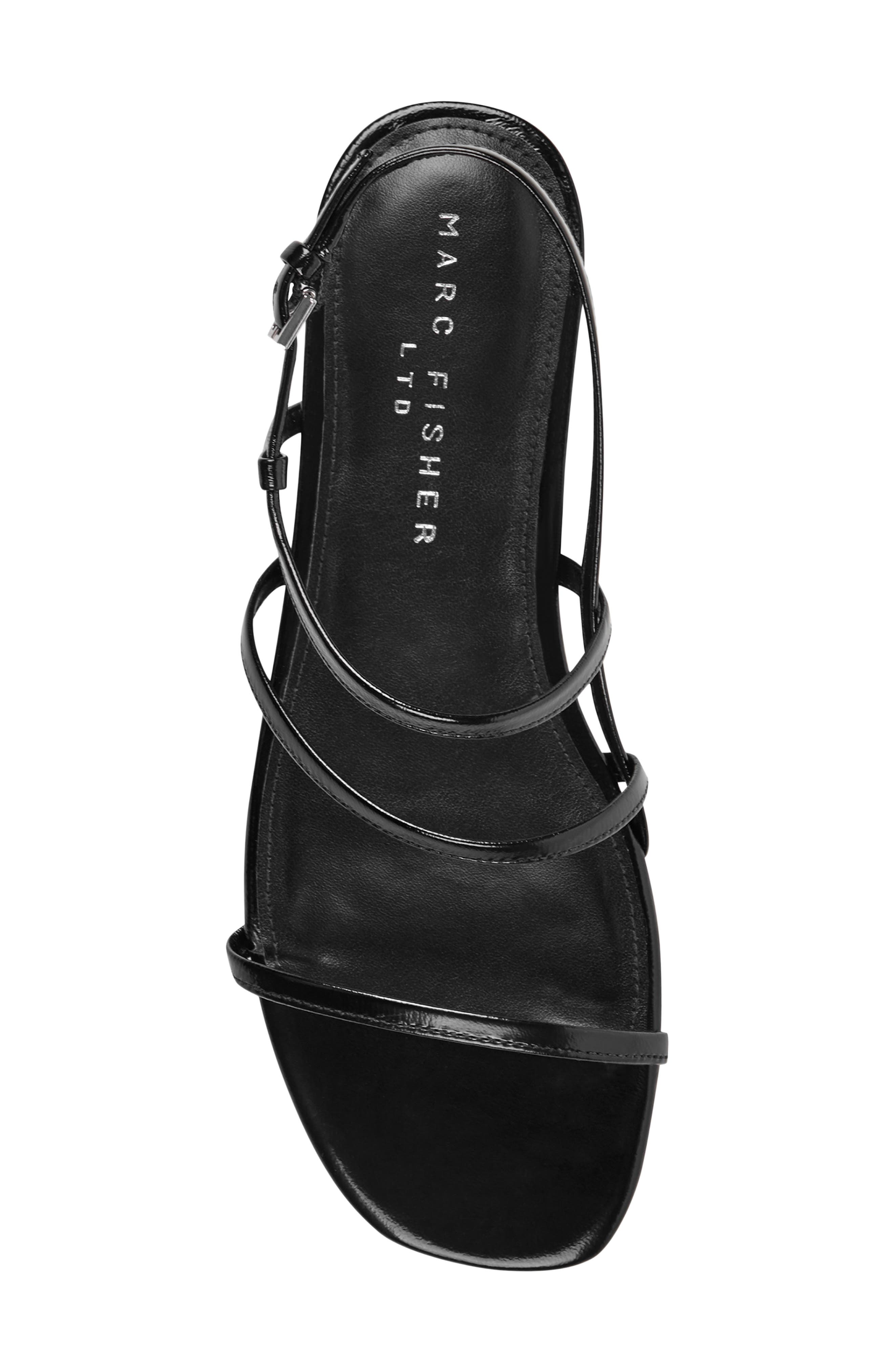Marc Fisher LTD Elysha Slingback Sandal, Alternate, color, Black