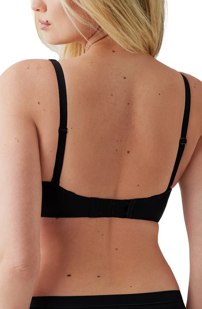 Wacoal Ever Flexing Underwire Bra, Alternate, color, Black