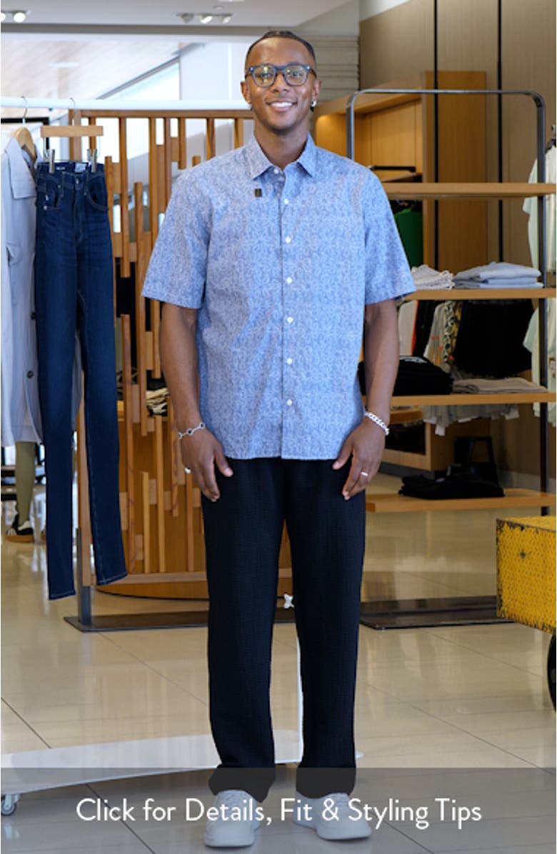 Roland Short Sleeve Button-Up Shirt, sales video thumbnail