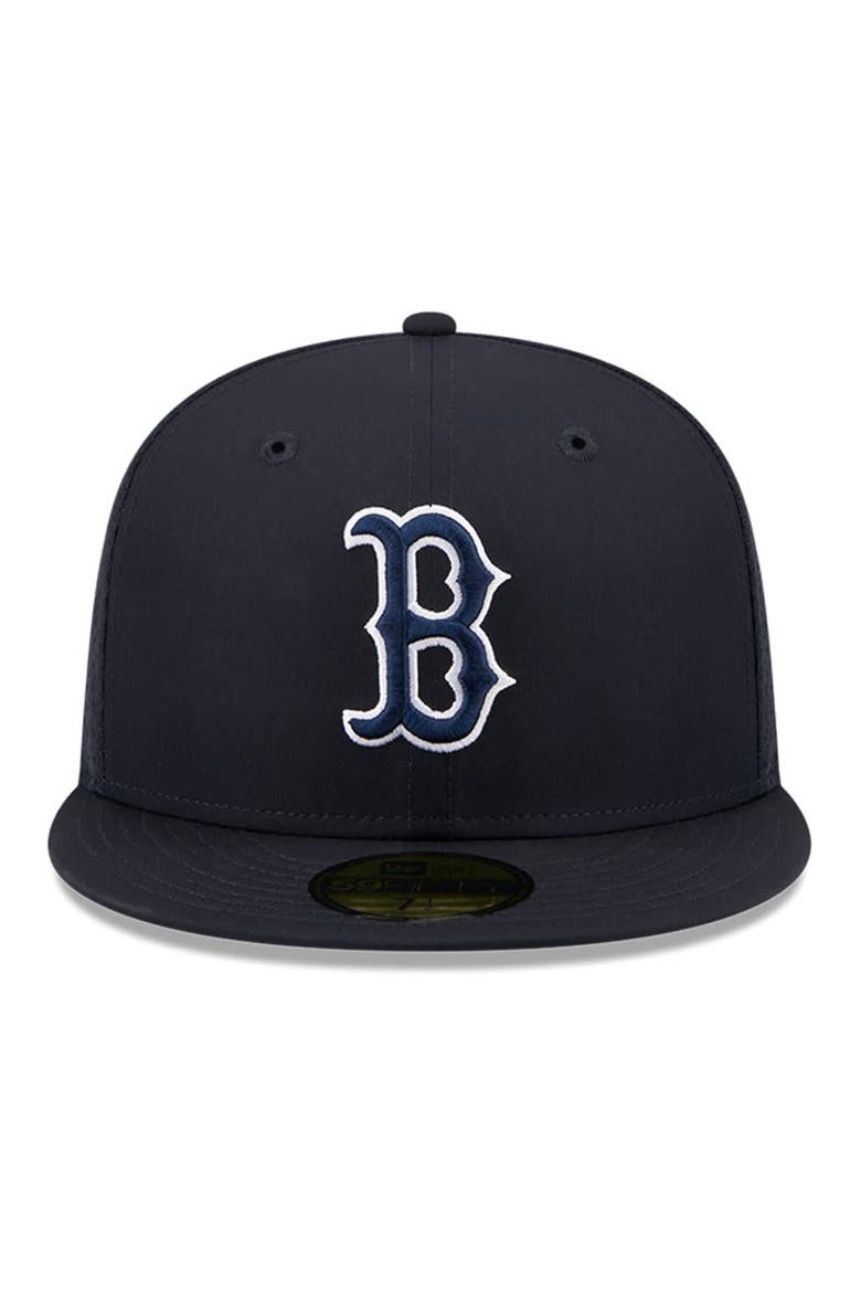Men's New Era Navy Boston Red Sox 2026 Batting Practice 59FIFTY Fitted Hat, Alternate, color, Navy