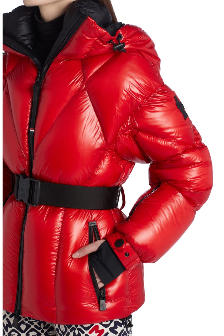 Montjoux Water Resistant 750 Fill Power Down Puffer Jacket, Alternate, color, 45B MEDIUM RED