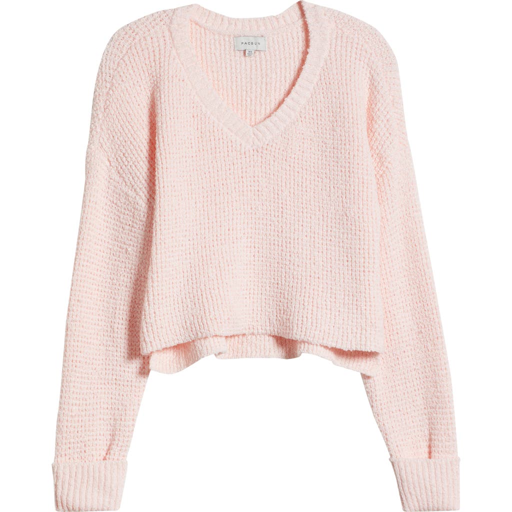 PACSUN PACSUN RENATA V-NECK SWEATER