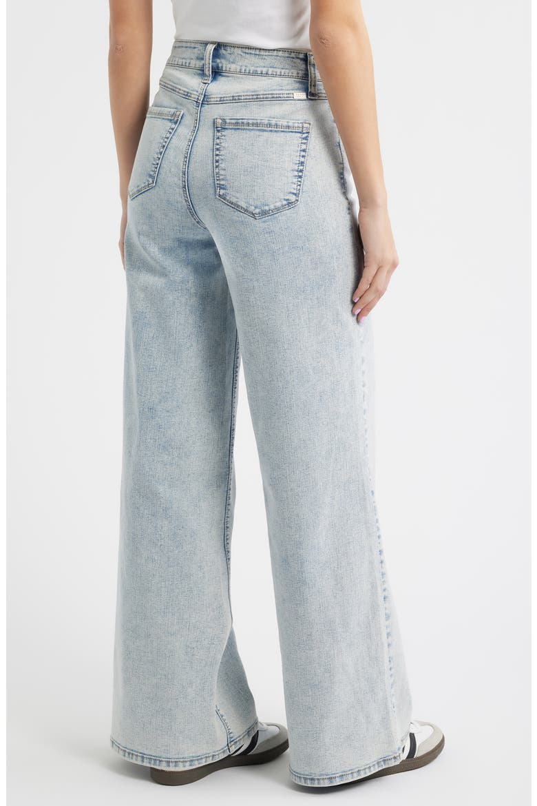 High Waist Wide Leg Jeans, Alternate, color, ULTRA