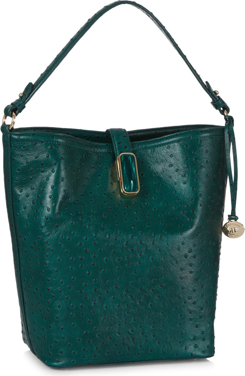 Brahmin Shira Leather Bucket Bag, Alternate, color,