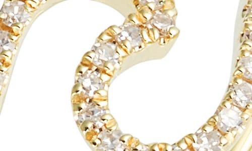 Meira T Diamond Wave Ring In Yellow