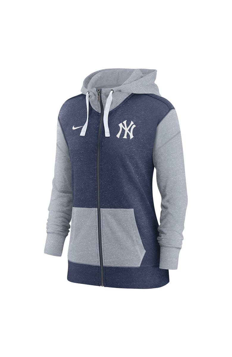 Nike Women's Nike Navy New York Yankees Full-Zip Hoodie, Alternate, color, Navy
