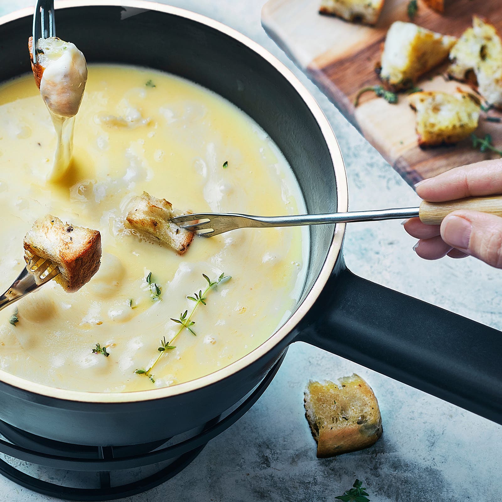 Emile Henry Fondue Set