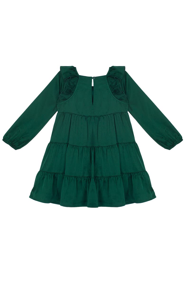 Isobella
Chloe Mistletoe Emerald Green Tiered Dress, Alternate, color,