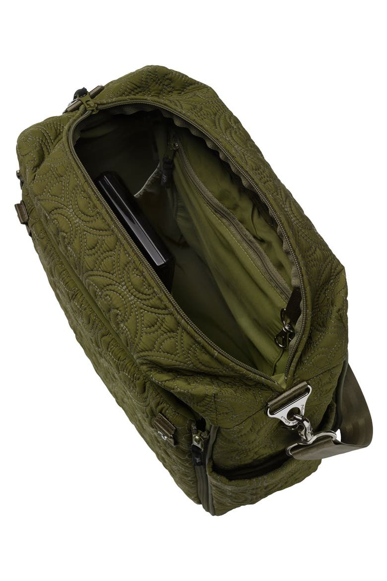 'Embossed Boxy' Backpack Diaper Bag, Alternate, color, REGENTS PARK STOP