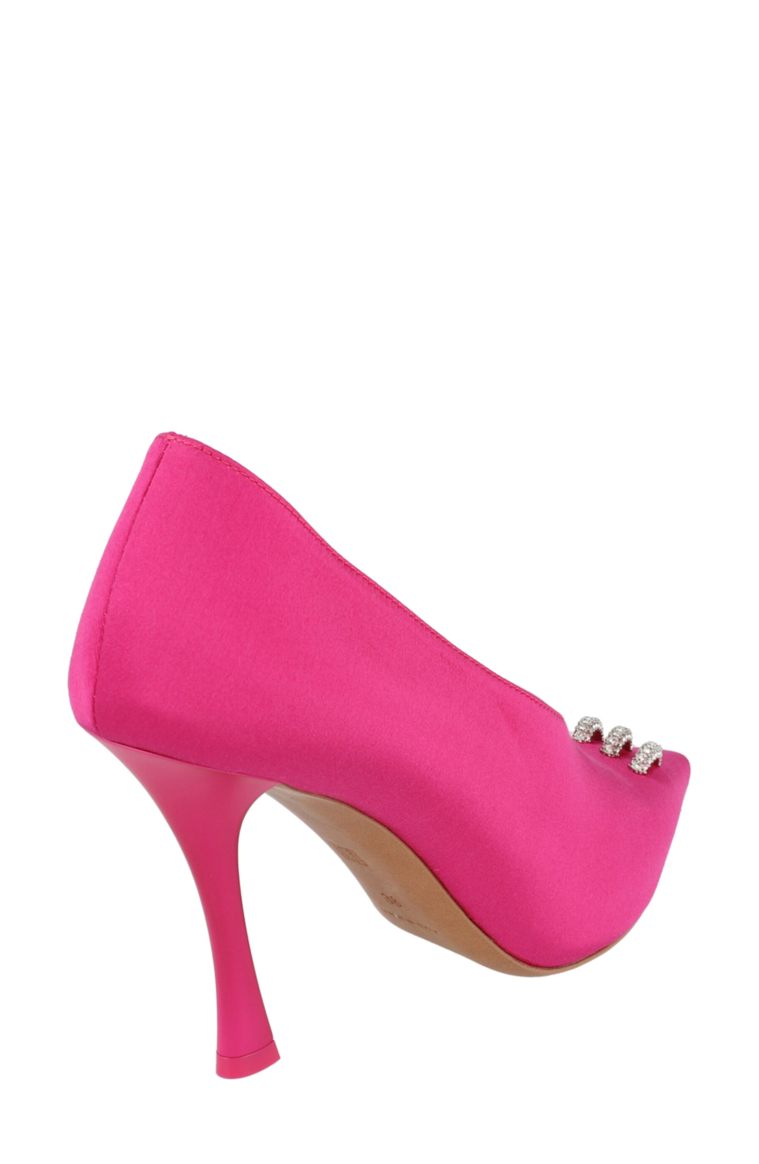 Givenchy Pointed Toe Pump, Alternate, color, Neon Pink