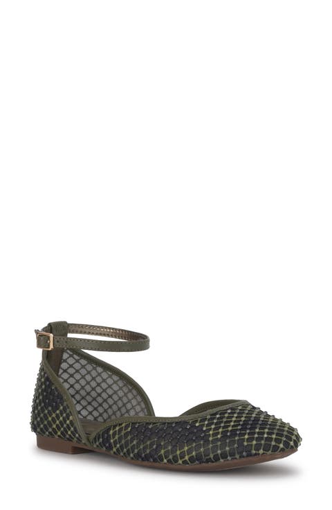 Laelli Ankle Strap Flat (Women)