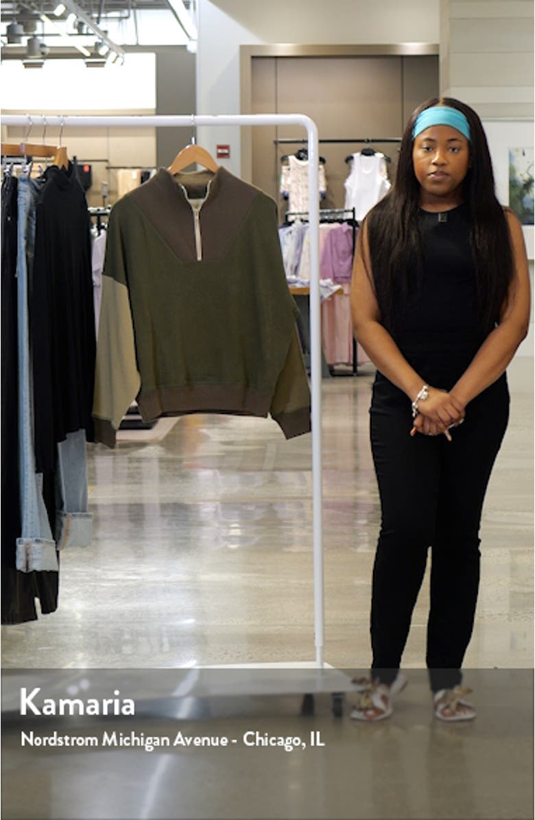 The Colorblock Trail Half Zip Pullover, sales video thumbnail