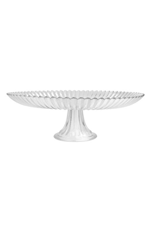 Fortessa Archie Large Cake Stand in Clear 